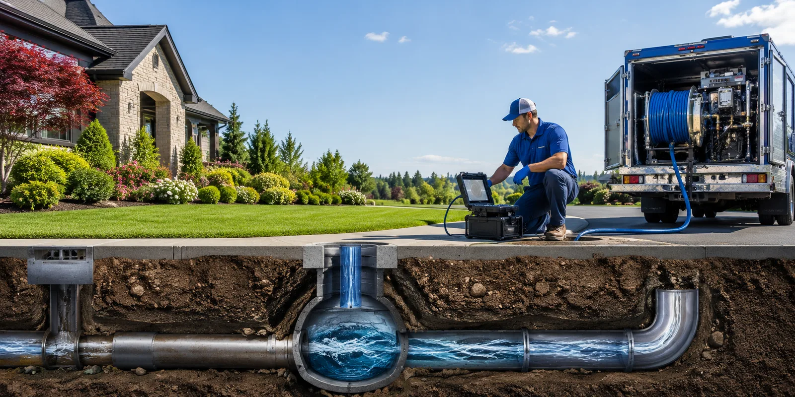 Drainage restoration information for Tilleda, WI